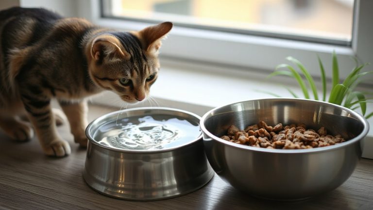 hydration prevents constipation in high fiber cats