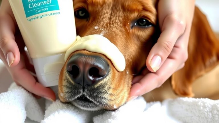 hypoallergenic cleanser for sensitive skin