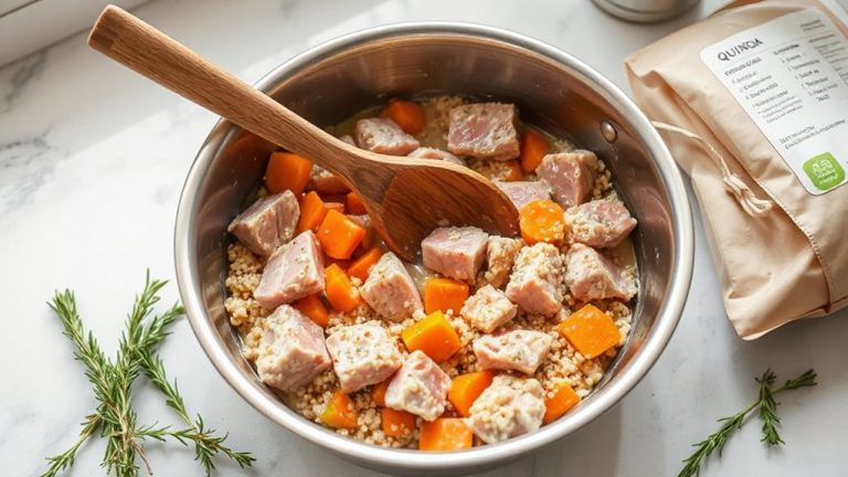 hypoallergenic duck quinoa meals