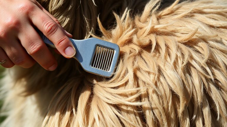 icelandic sheepdog coat density tool settings