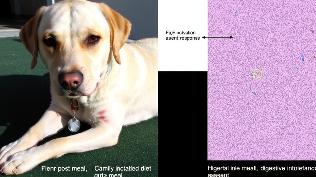 immune vs digestive reactions