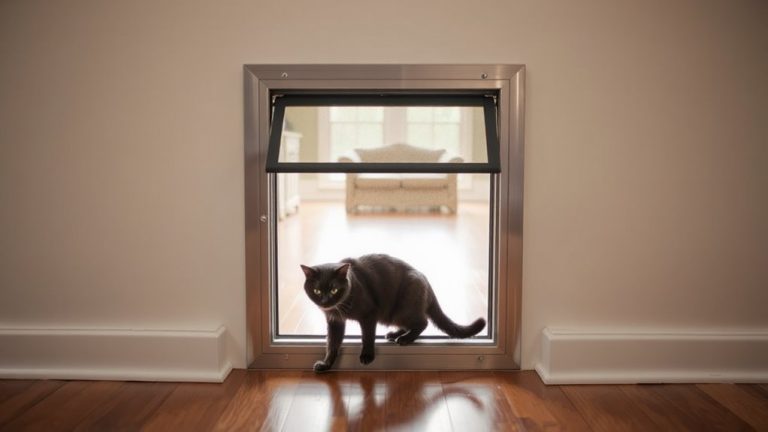 indoor cat door safety