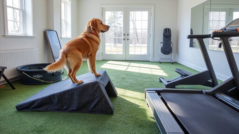 indoor dog weight loss