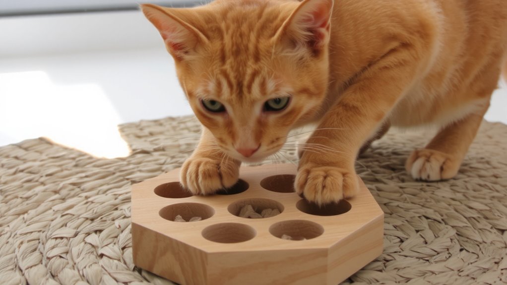 interactive feeders mimic hunting behavior