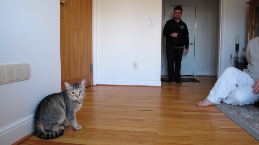 introduce one guest quietly