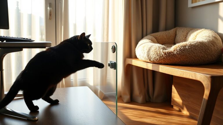 keep cat away safely