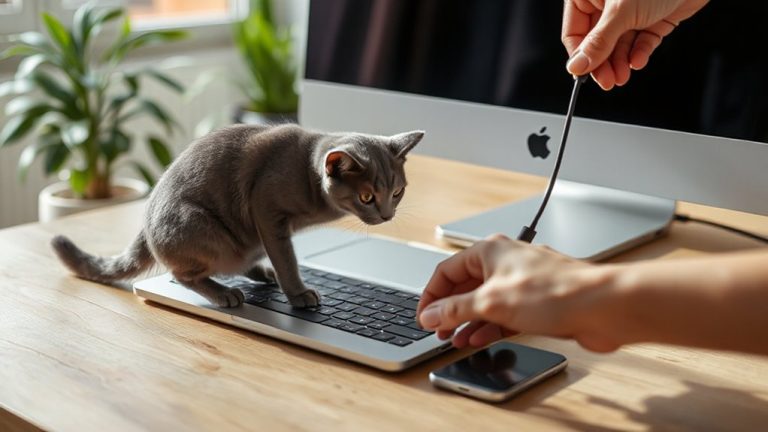 keep cats away from electronics