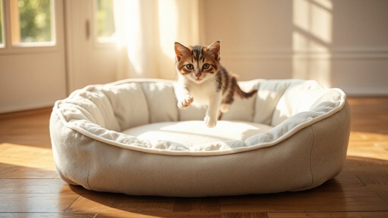 kitten friendly pet beds