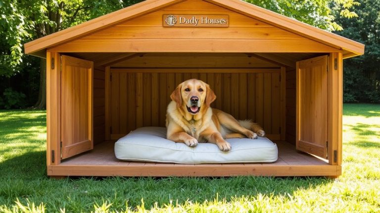 large dog house comfort