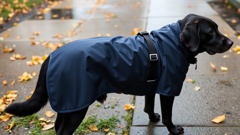 large dogs raincoat fit
