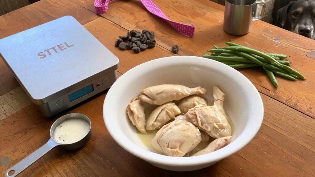 lean chicken portion control