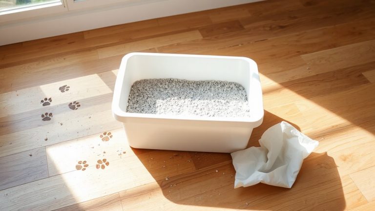 lightweight odor free cat litter