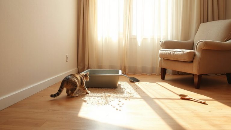 litter box location adjustment