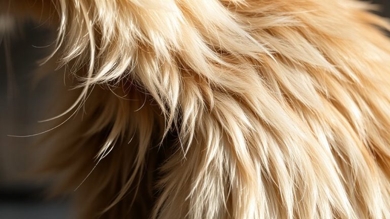 long haired cat seasonal coating