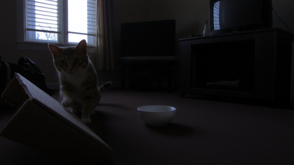 loud noises stress cats