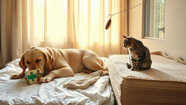 low impact brain games for geriatric pets