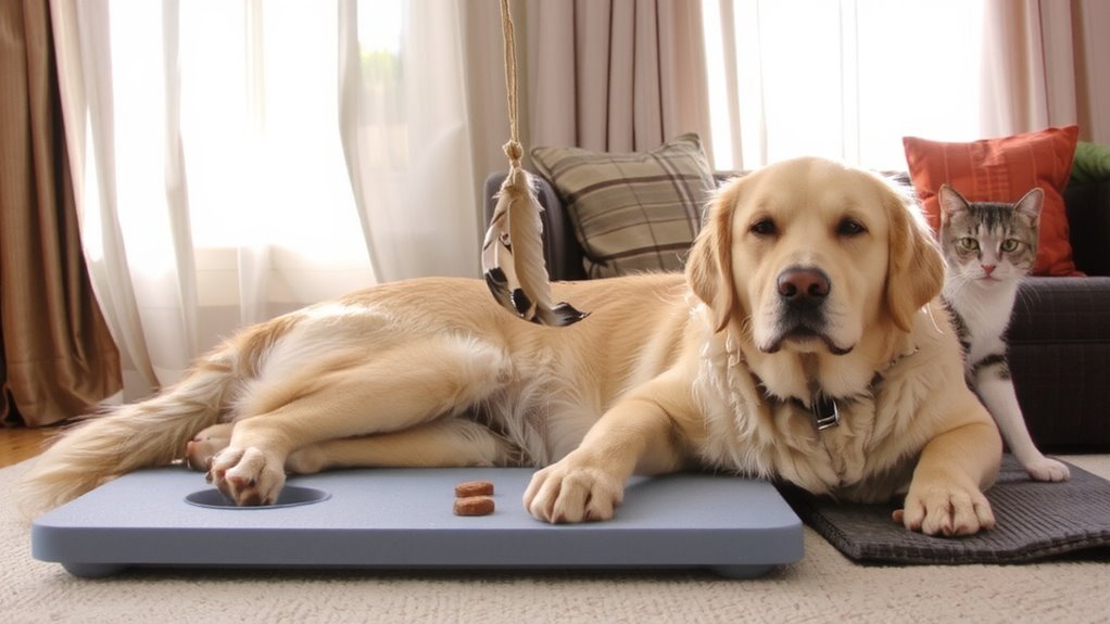 low impact senior pet brain games