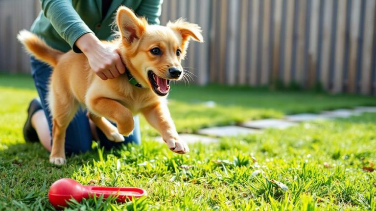 manage excitement during play