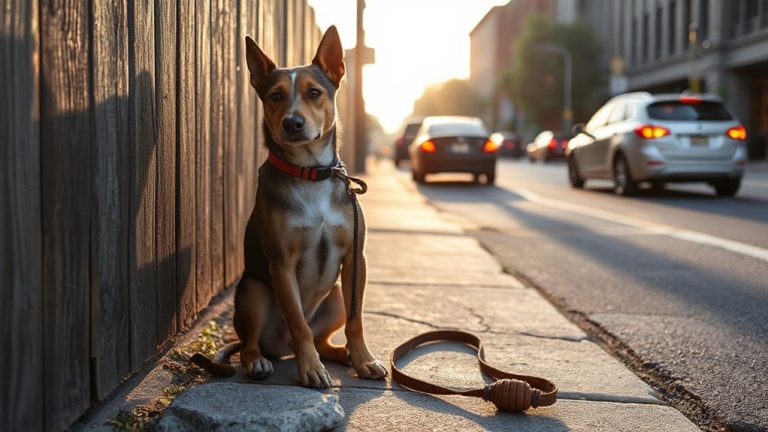 managing territorial barking near streets