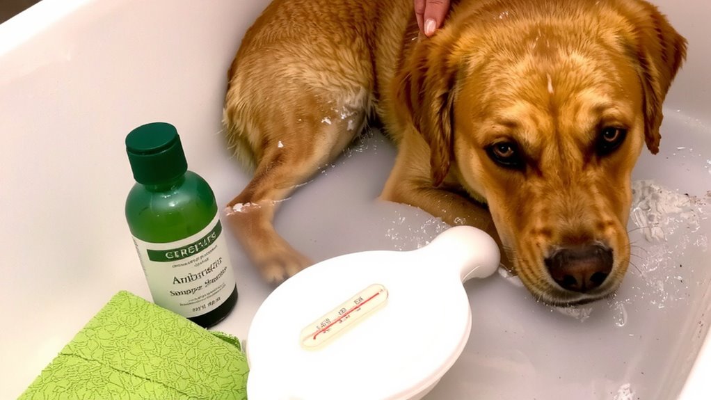 medicated baths for seborrhea management
