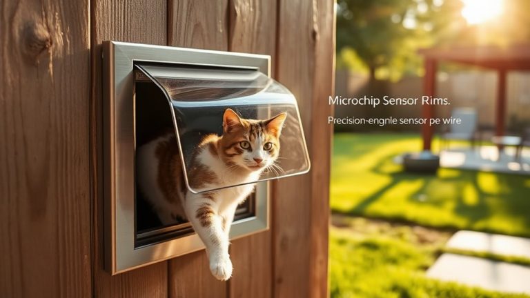 microchip pet door security