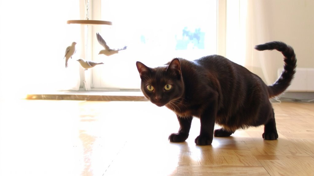 mimic prey motion strategically