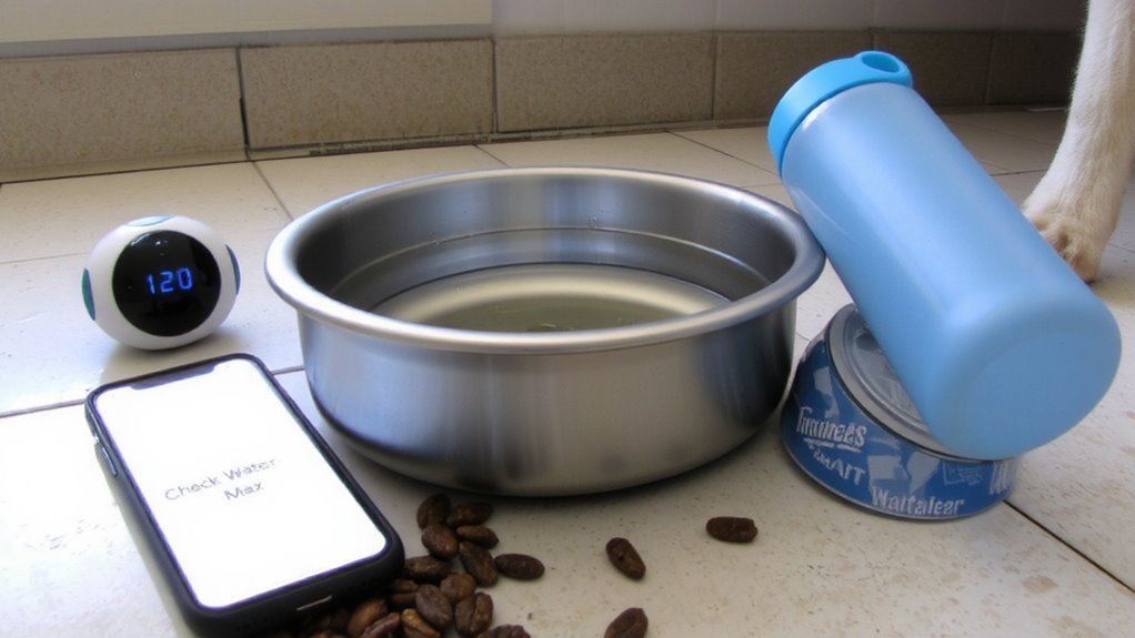 monitor water intake closely