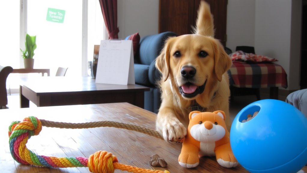 monthly novelty challenges for dogs