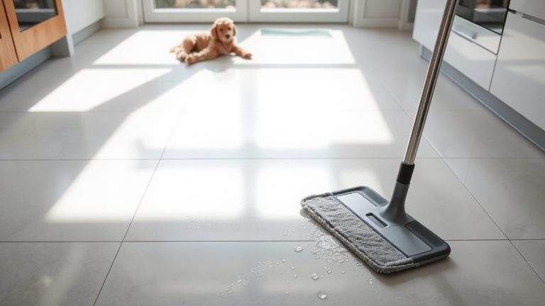 mops for dog pee cleanup