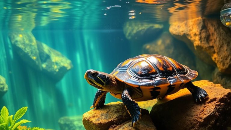 optimal lighting for turtle shell health