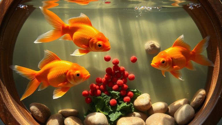 oranda goldfish health food