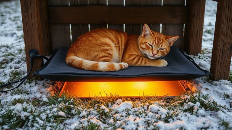 outdoor cat heating pads