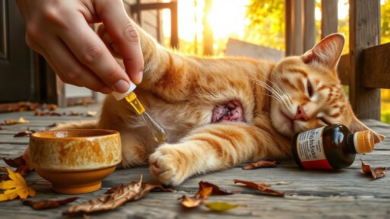 outdoor cat road rash treatment