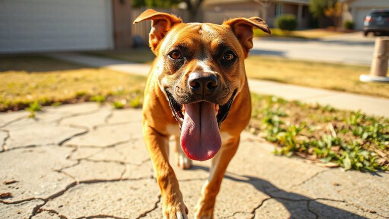 panting outside heat monitoring