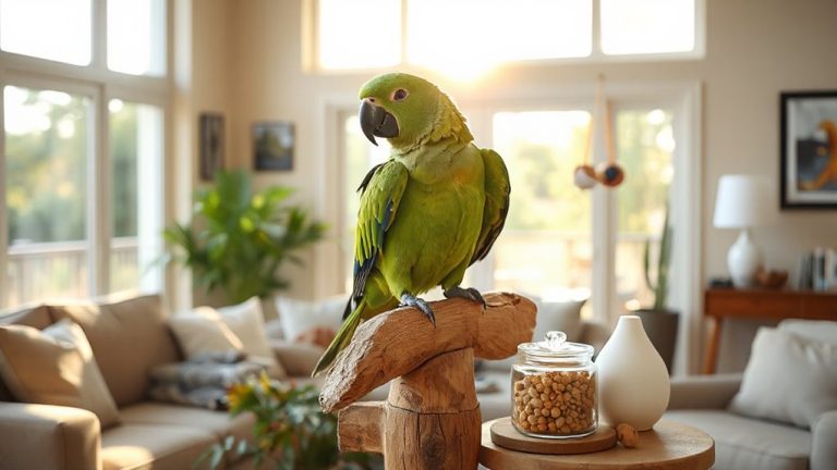 parrot anxiety behavioral management