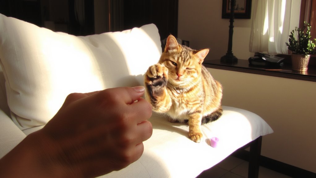 paw handling success strategy