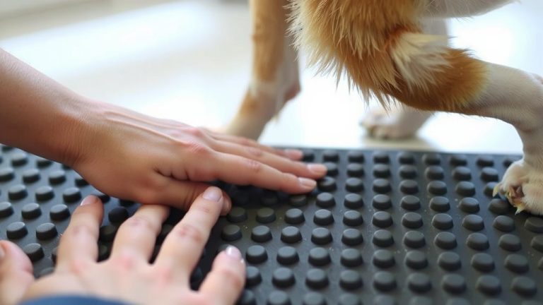 paw pad desensitization training