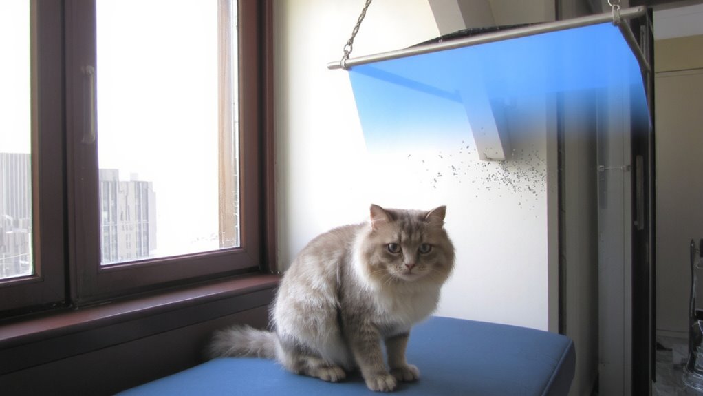 persian cats vulnerable to smog