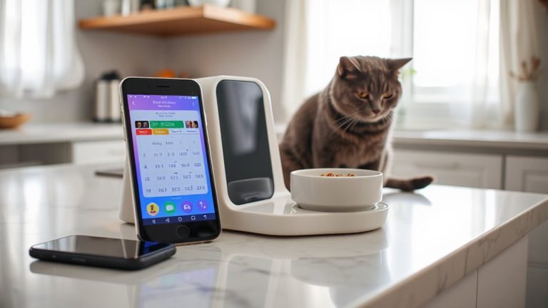 pet feeder apps timely feeding