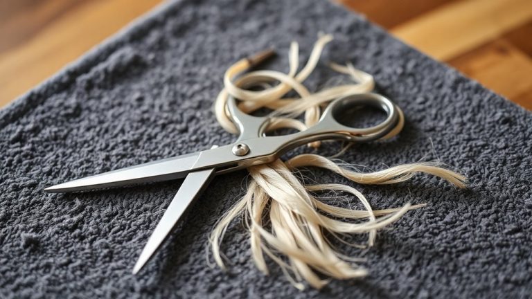 pet hair grooming scissors