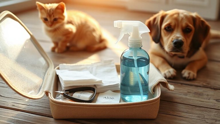 pet safe antiseptic spray selection