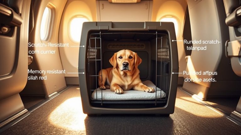 pet travel crate safety