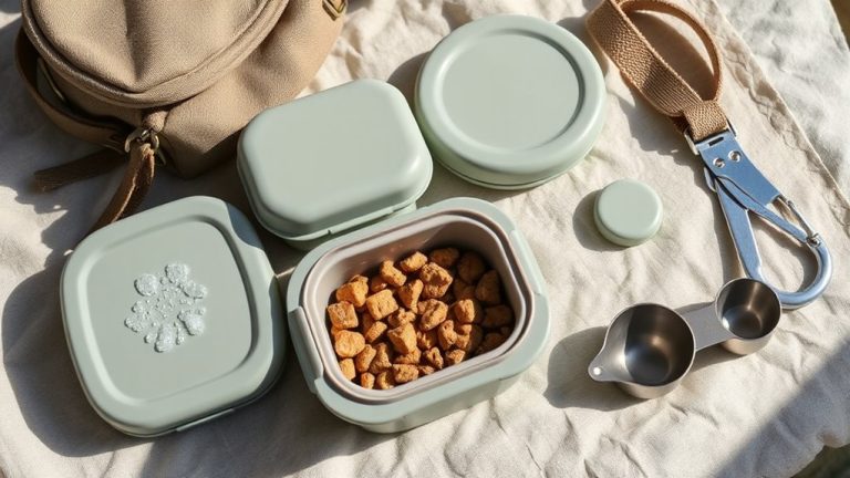 pet travel food containers