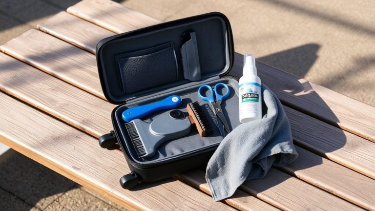 pet travel grooming essentials