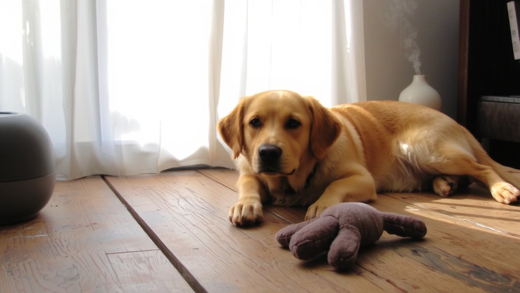pheromones reduce canine stress