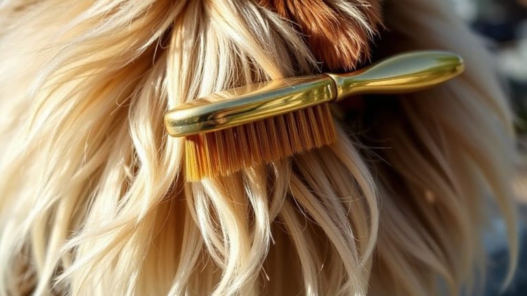 pin brush tangle separation