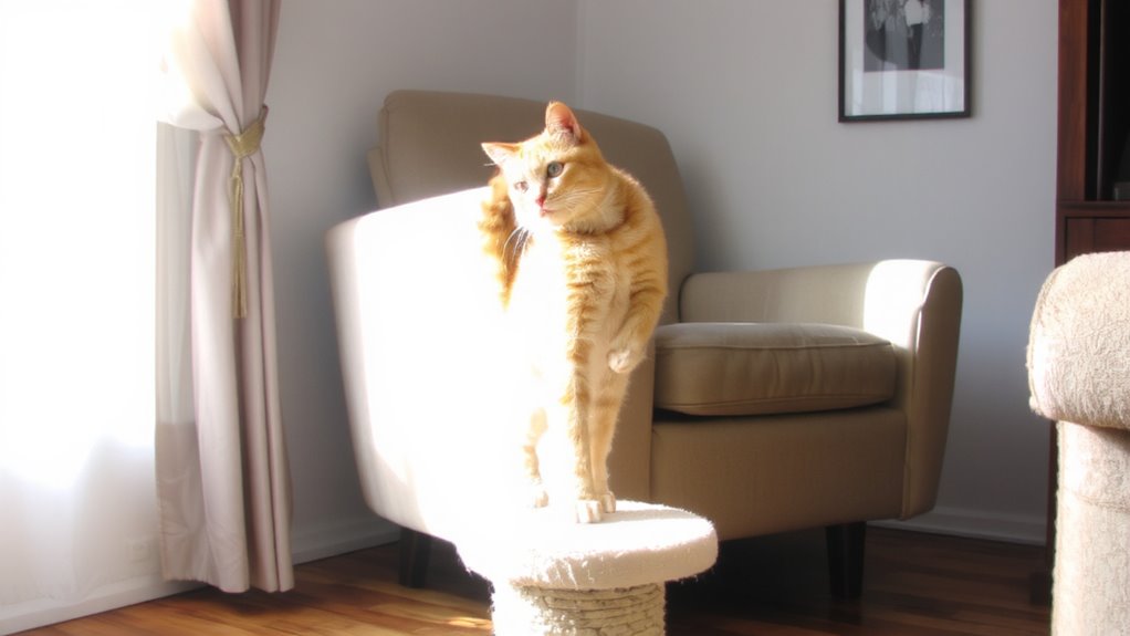 place scratcher near favorite spots