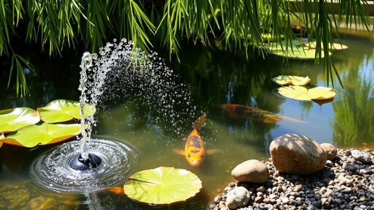 pond aerators for healthy water