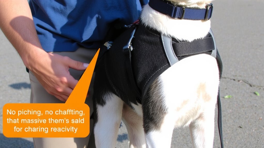 poor harness causes reactivity