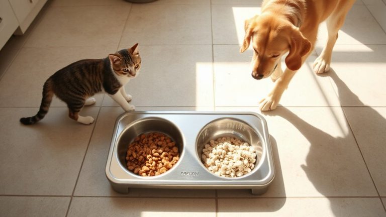 portion controlled feeders for pets